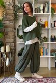 Conrad Layer Knit Heritage Green